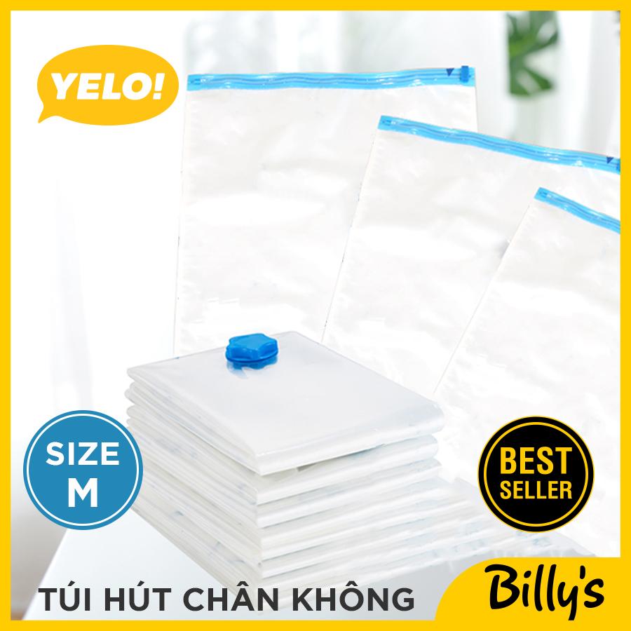 [HCM]Billys YELO！Bơm túi hút chân không nhỏ nén túi du lịch hành lý túi đóng gói hàng bì