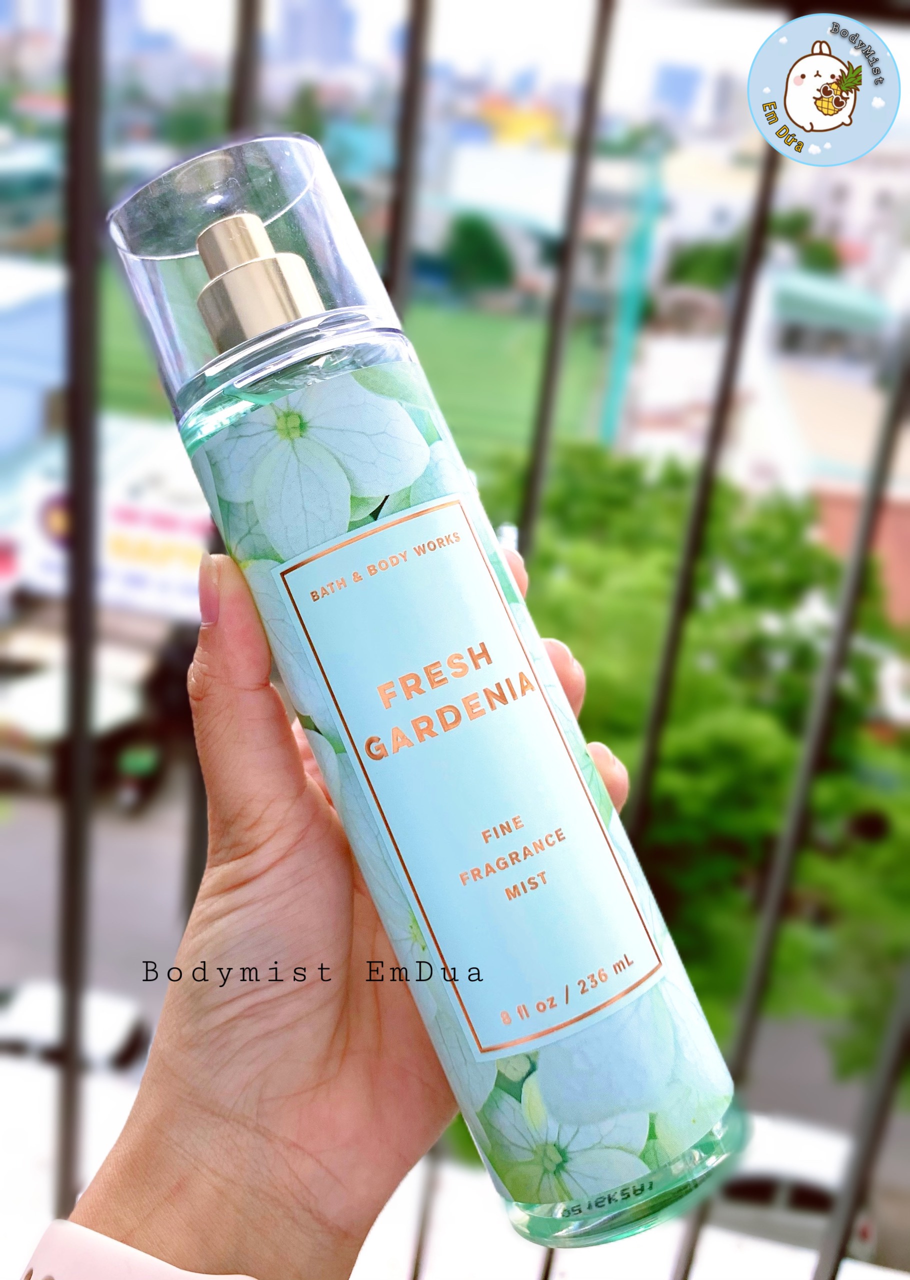 Xịt thơm bodymist bbw – fresh gardenia 236ml