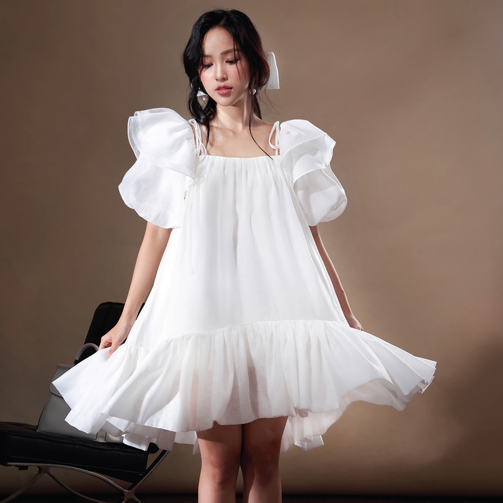 Đầm xuông rộng fw20 - d05