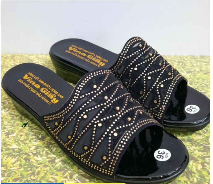 DÉP ĐÍNH ĐÁ CHO BÀ,MẸ CAO 4CM