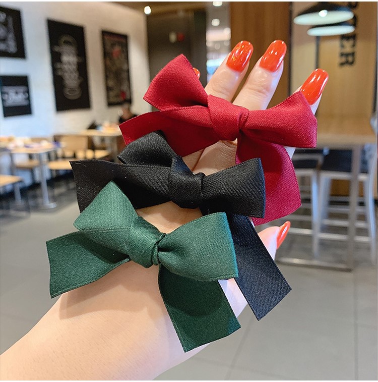 [HCM][Hàng Cao cấp] 01 Cột tóc Nơ siêu xinh ngọt ngào Hàn Quốc lụa mờ loại A (Size 3.8cm)