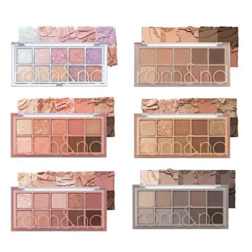 Bảng Phấn Mắt 10 Màu Siêu Lấp Lánh Romand Better Than Eye Palette