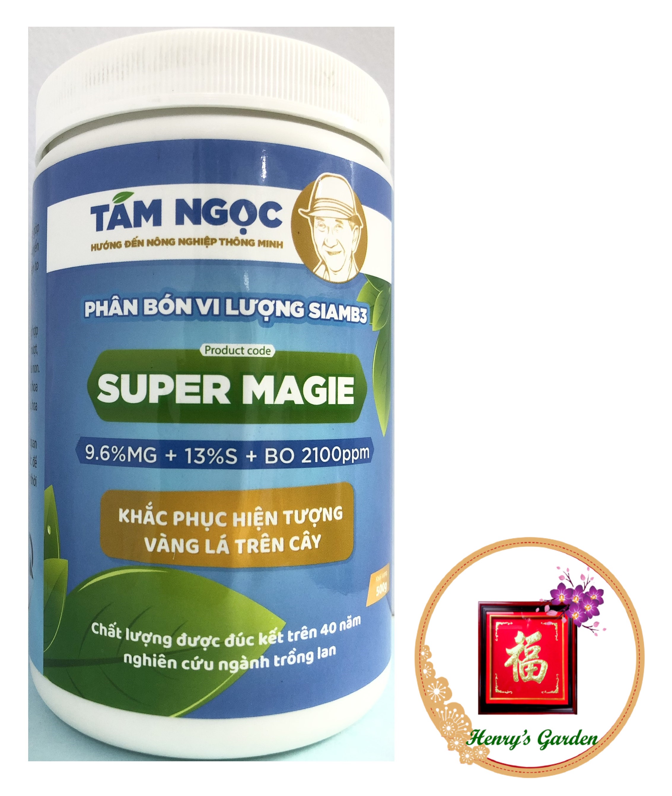Phân bón vi lượng super magie tám ngọc - #420a# 500g