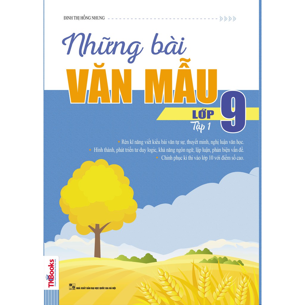 Sách - những bài văn mẫu lớp 9 - tập 1