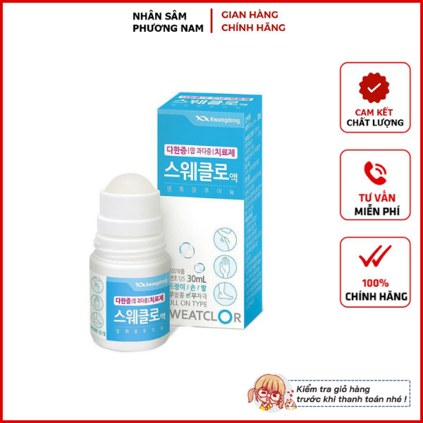 Lăn khử mùi hôi nách tay chân Kwangdong Hàn Quốc 30ml