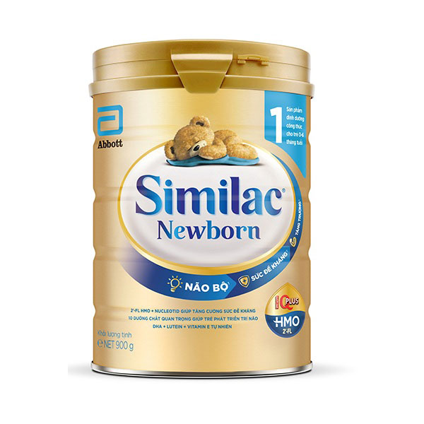 Sữa bột Similac IQ1 Abbott 900g dành cho bé từ 0-6 tháng tuổi - Nemo.mart
