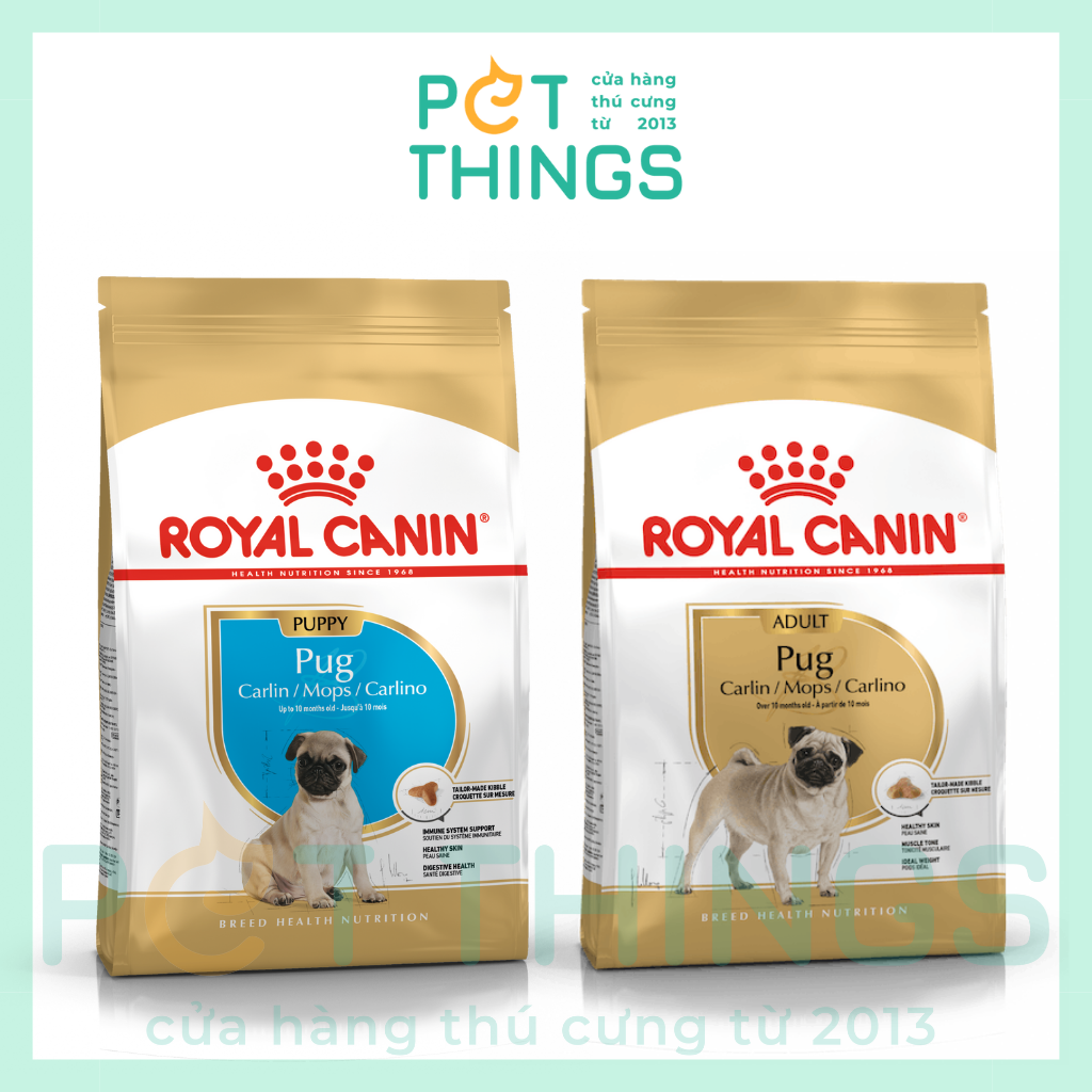 Royal Canin Pug Puppy Adult - Thức Ăn Hạt Cho Chó Pug