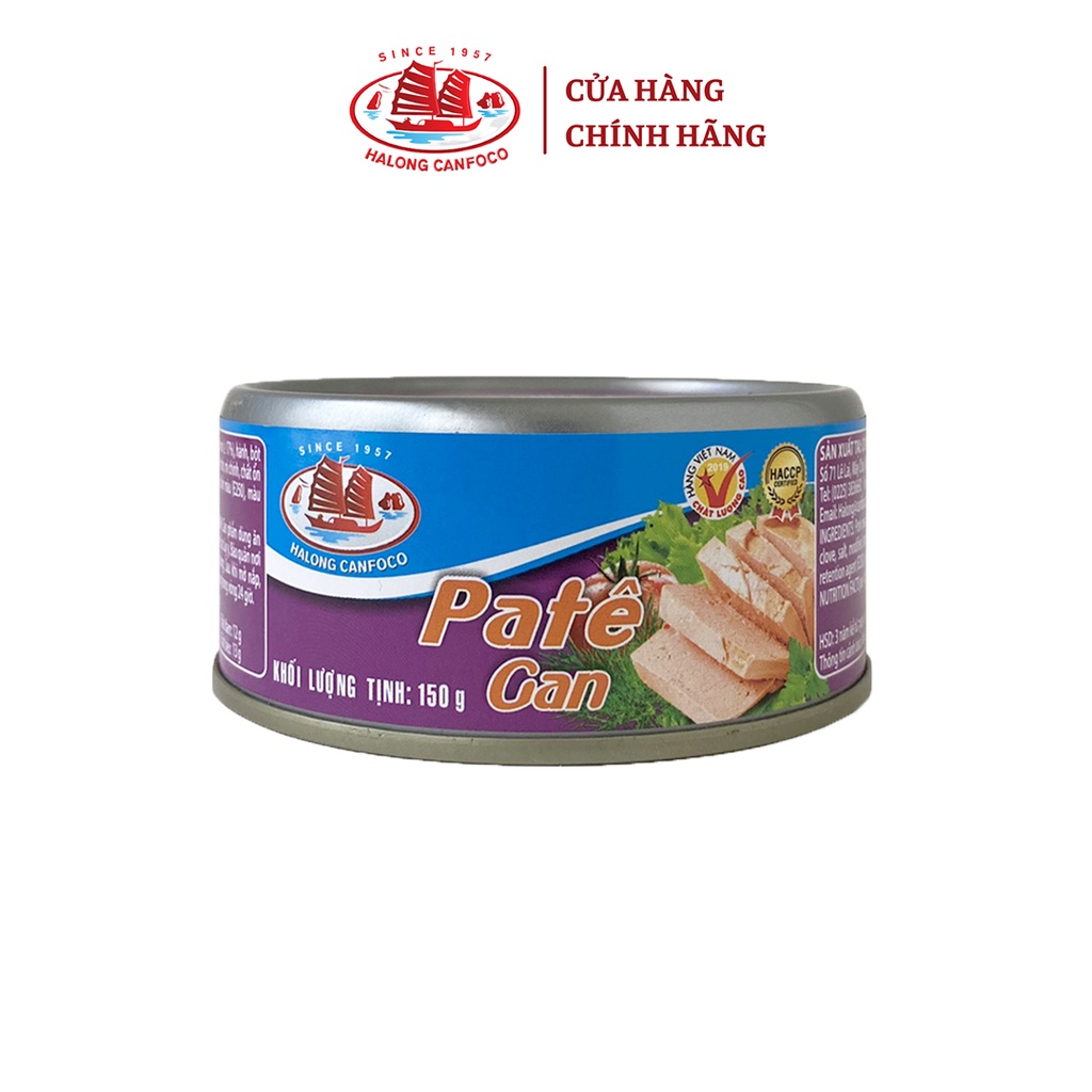 Pate gan 150g - đồ hộp hạ long