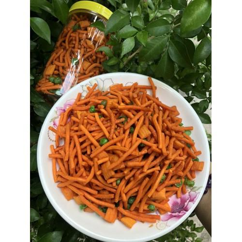 [HCM][ MUA 1 KG TẶNG 100GR] Bim bim que đậu hà lan hủ 500g Bánh que ăn vặt dành cho trẻ em snack bim bim que cho bé