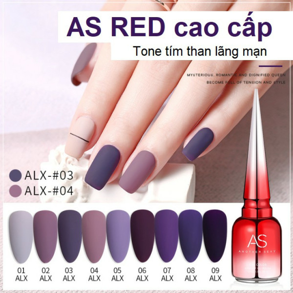Sơn gel as mã alx 15ml - chai đỏ