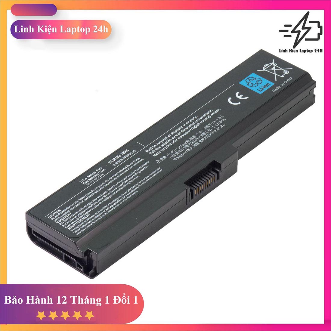 Pin laptop toshiba satellite l600 l630 l635 l650 l655 l670 l675 l700 l730 l735 l740 l745 l750 l755 l770 p750 p755 p770