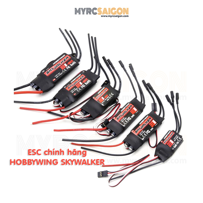 Esc brushless hobbywing skywalker 30a / 40a / 50a / 60a / 80a