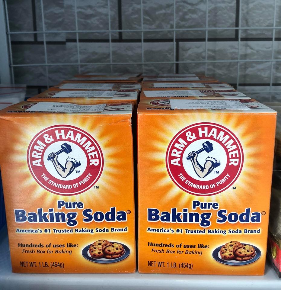 Bột baking soda 454gr- combo 2 hộp