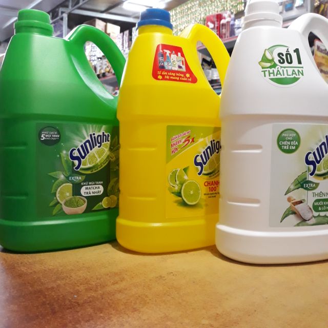 Nước rửa bát sunlight can-3,6kg