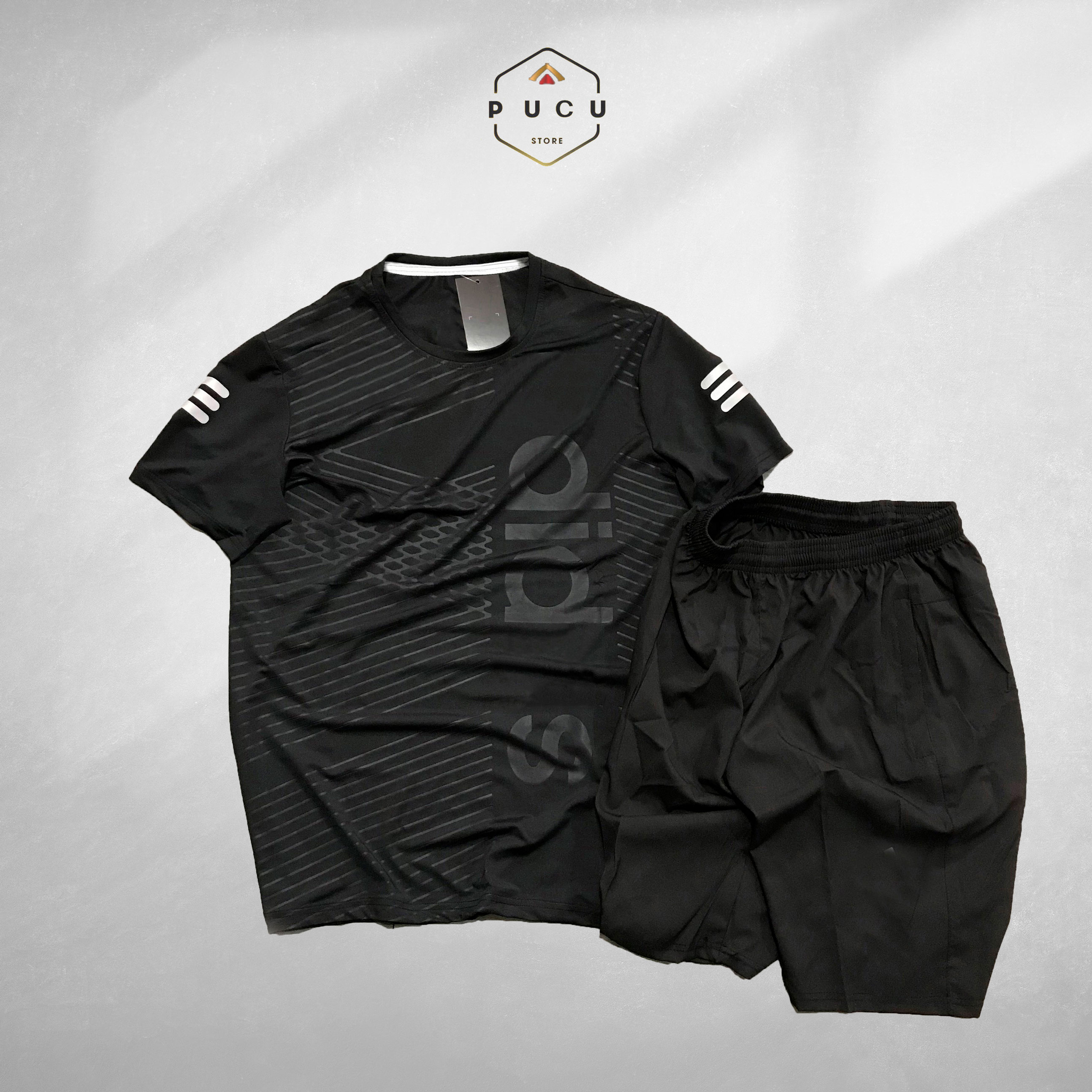 Đồ bộ nam hè thể thao  quần áo thể thao nam form tới 80kg chất thun lạnh co giãn mềm mát