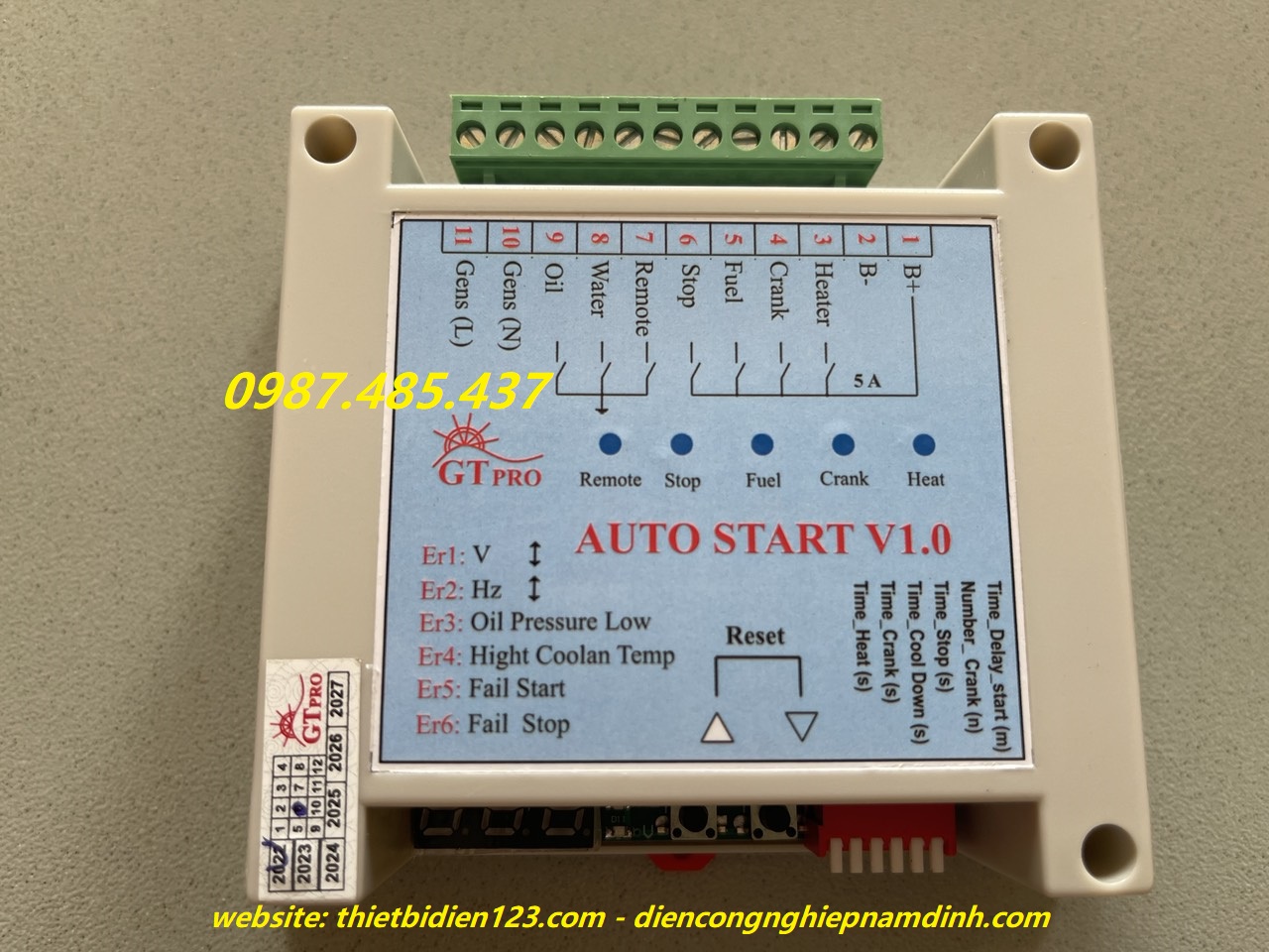 Bộ khởi động máy phát điện tự động - auto start