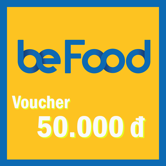[Giftee-Be] e-Voucher tiền mặt 50,000đ tại beFood