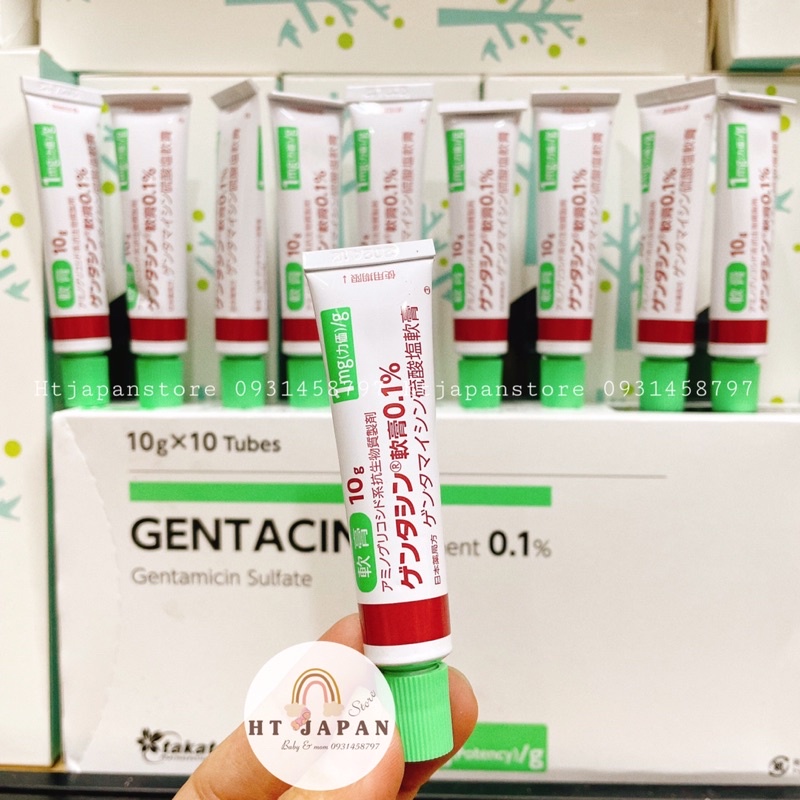 Kem sẹo Gentacin Nhật Bản - tuýp 10gr