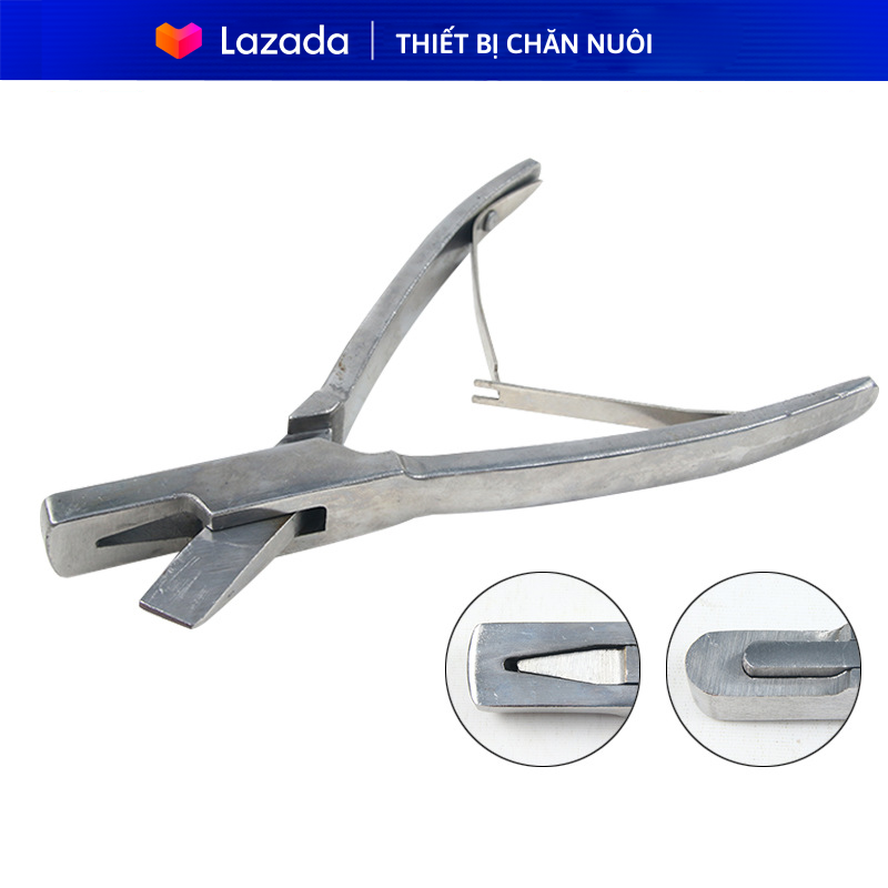 Kìm bấm rìa tai heo Hình U/V thép ko gỉ