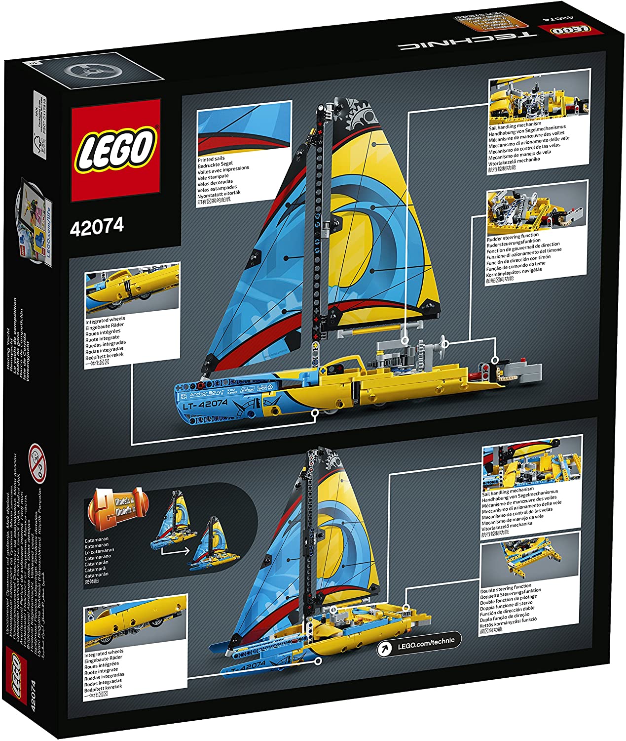 lego technic yacht