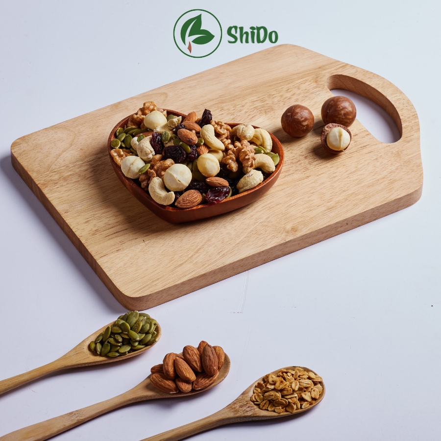 Hạt Granola siêu hạt ShiDo vị mật ong Granola cao cấp