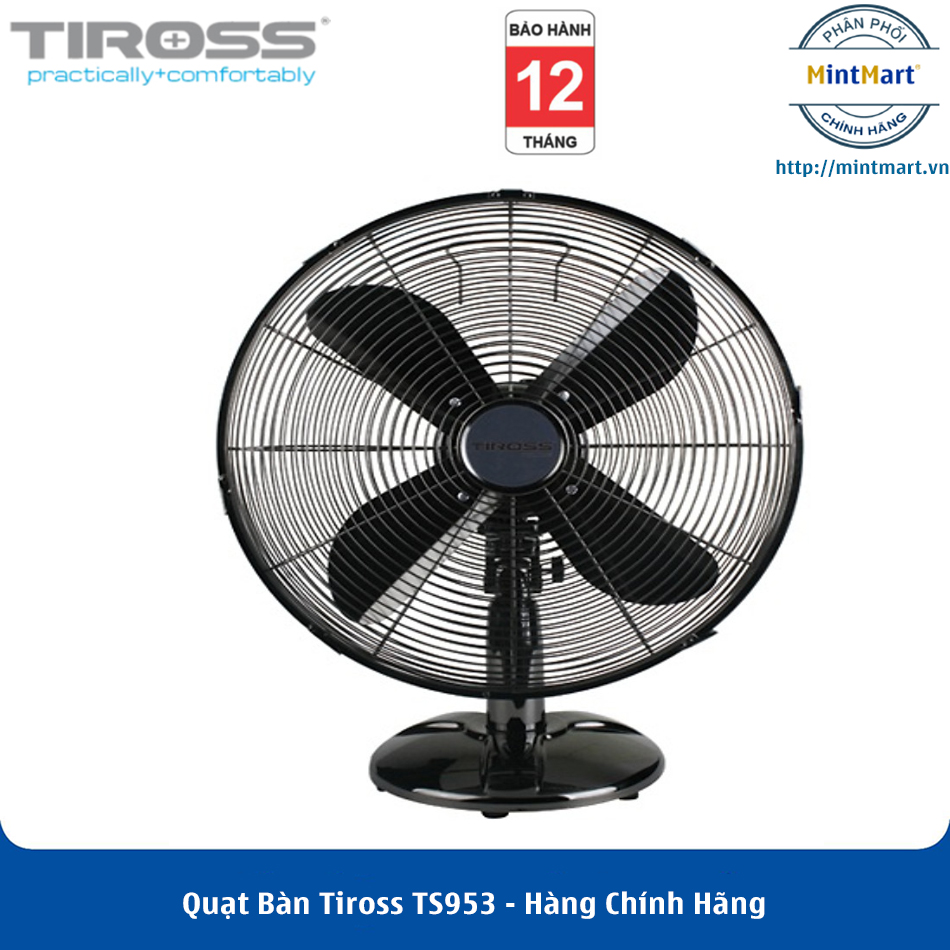 Quạt bàn tiross ts953 - hàng chính hãng