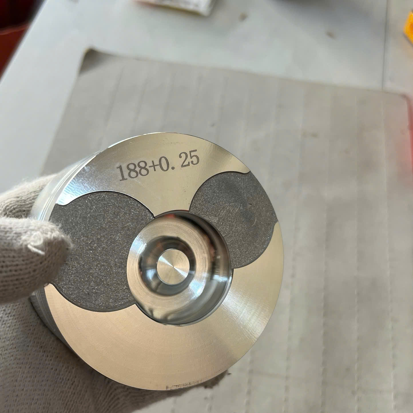 Pít Tông Cốt 1 Máy 188F + 0.25 Pít Tông Máy Dầu 188F + 0.25 Cost 1 Quả Piston 188F Máy Cày Và Máy Phát Điện (kho 6102)