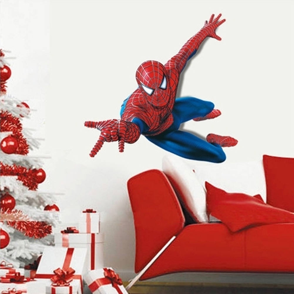 Decal dán tường Người nhện - Decal Spiderman AmyShop số 3