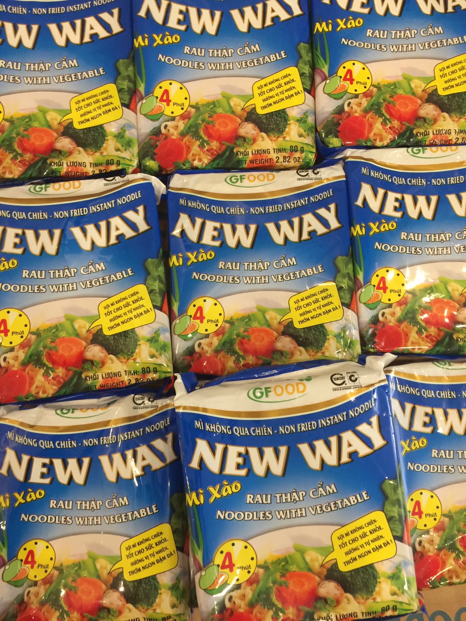 [HCM]Mỳ xào Chay New Way (30 gói/thùng)