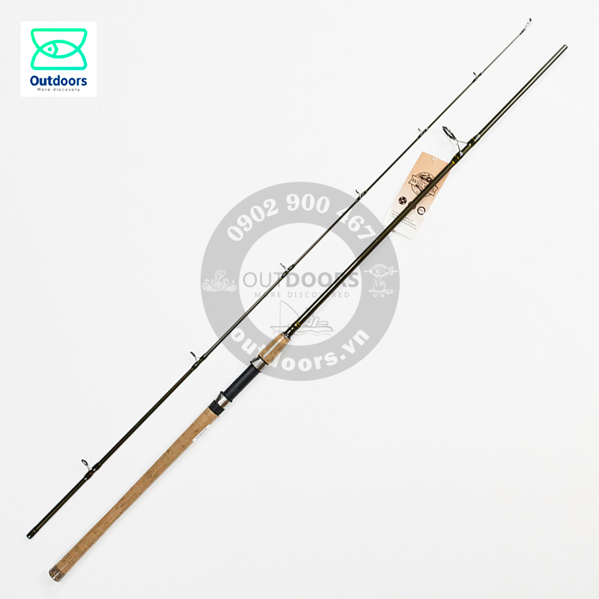 Cần câu máy đứng Shakespeare Wild Series WSS bọng-ghim 2m1/ 2m4/ 2m7/3m