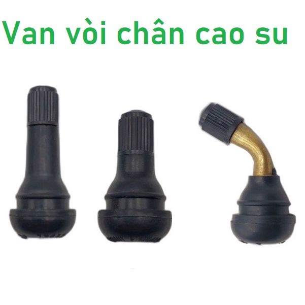 Van vòi không ruột dùng cho xe máy và ô tô chân van cao su đủ chủng loại kích thước