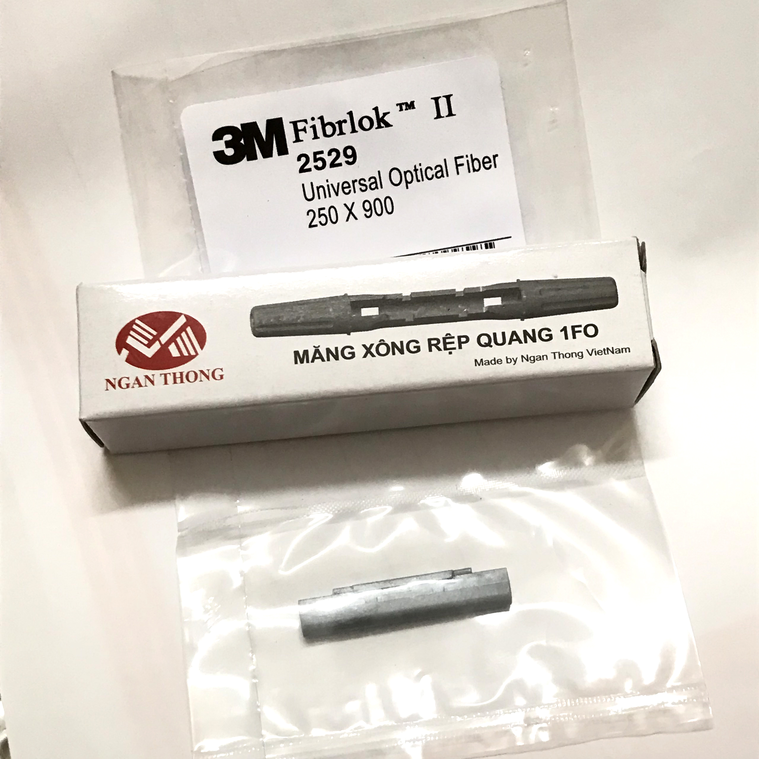 Rệp nối quang 3M và Măng xông rệp quang