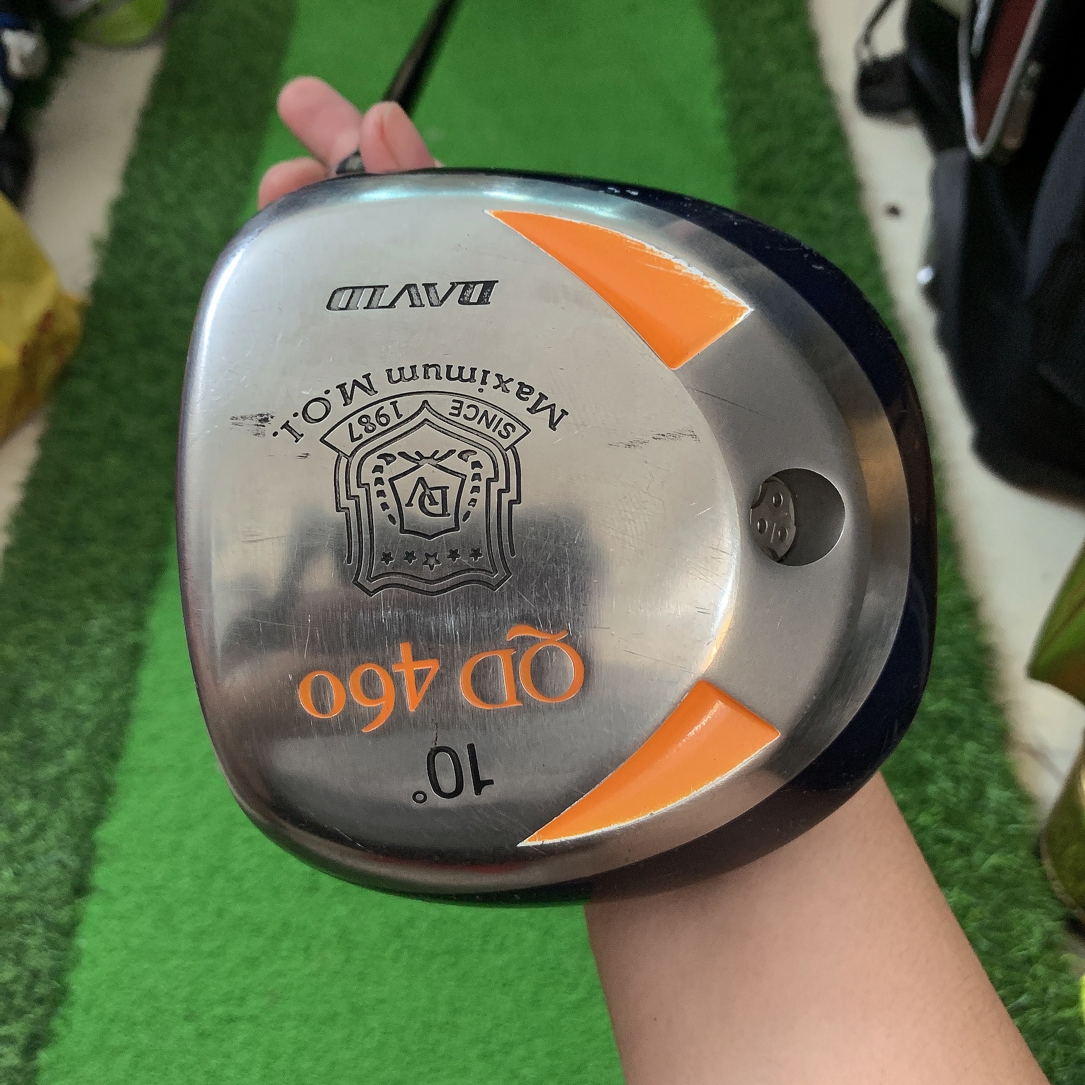 Gậy Driver Golf David QD460 Nam 10 Độ Cán Graphite Flex SR - Golf Cũ Anh Linh