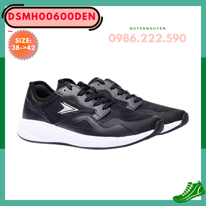 Giày thể thao cao cấp nam hunter dsmh00600den