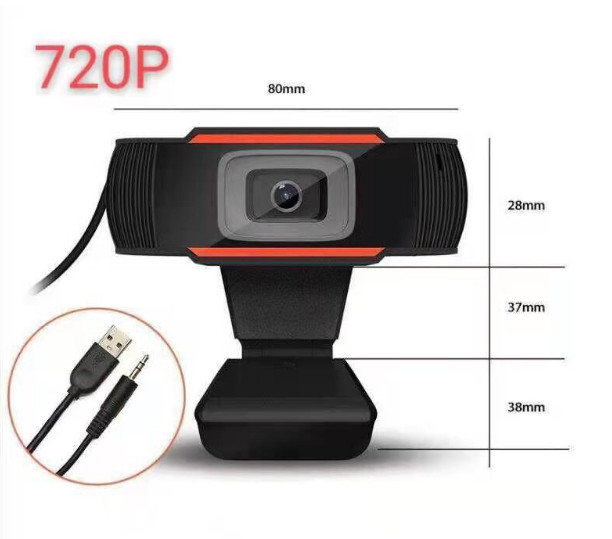 Camera Webcam kẹp có mic học online dạy học online làm việc online