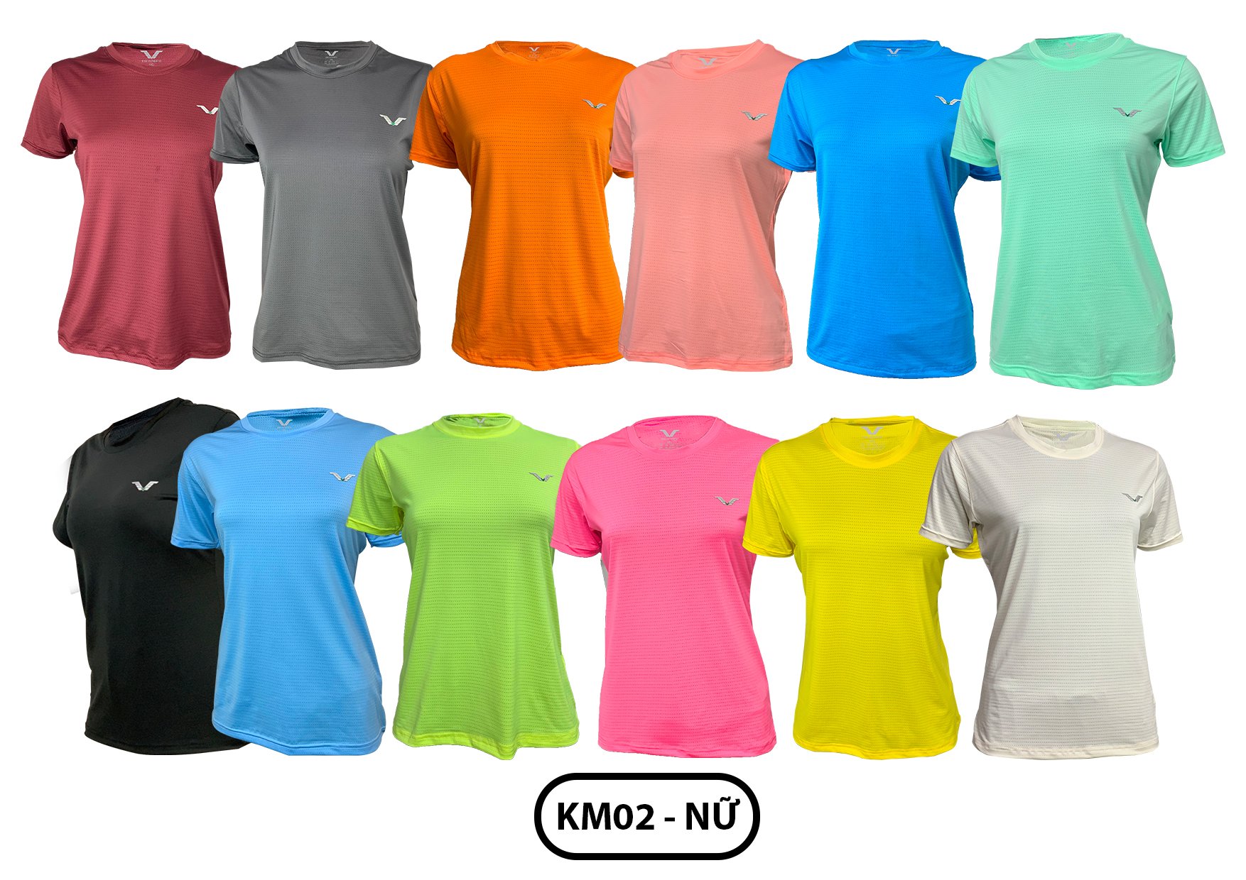 ÁO LUYỆN TẬP THỂ THAO NAM NỮ KM02 VINA AUTHENTIC CO GIẢN, MỀM MẠI, DỄ HOẠT ĐỘNG, CHUẨN THƯƠNG HIỆU