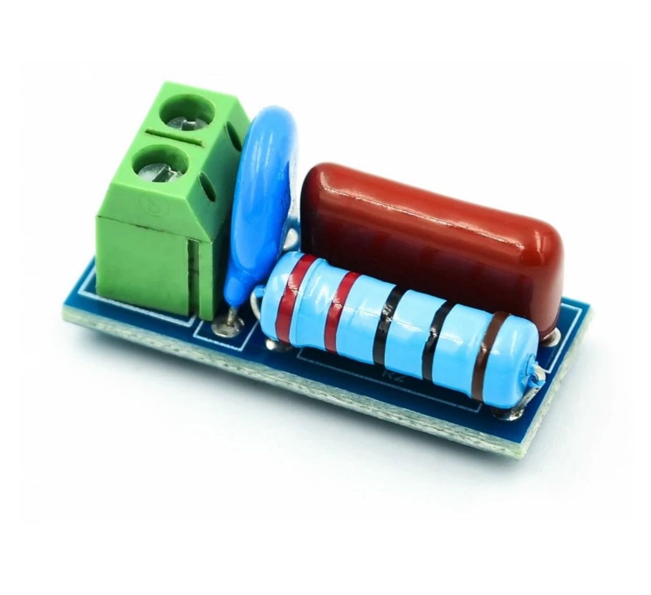 RC hấp thụ vòng bảo vệ tiếp xúc/mô-đun chống nhiễu điện từ mạch lọc nhiễu RELAY
