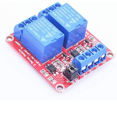 Module 2 relay 12v opto 2mức kích high/low
