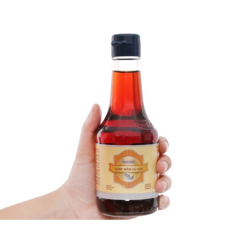Nước mắm cá cơm hạnh phúc 50 độ đạm date 5.2022 250ml