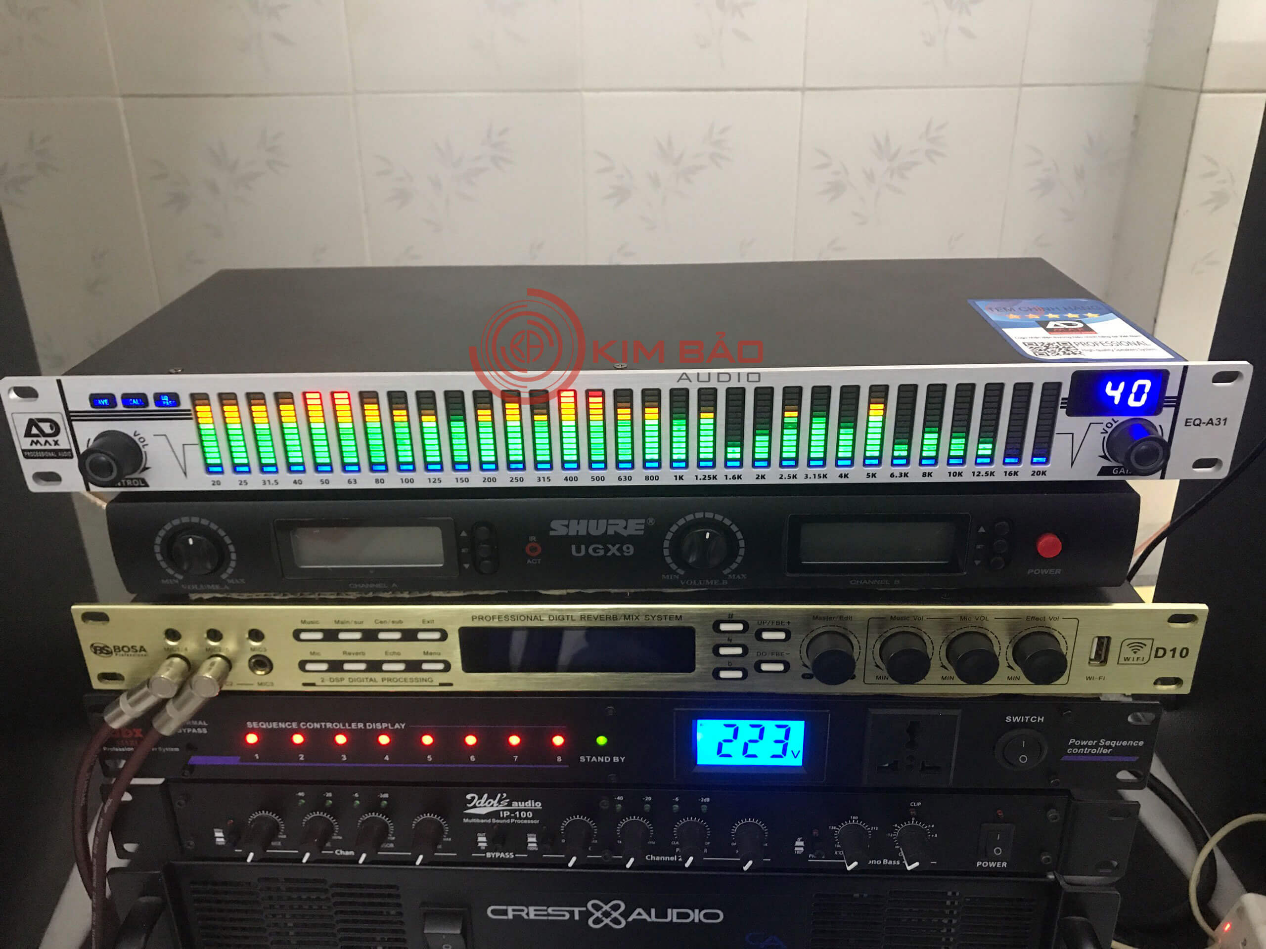 [HCM]Lọc Equalizer Số ADMax EQ A31
