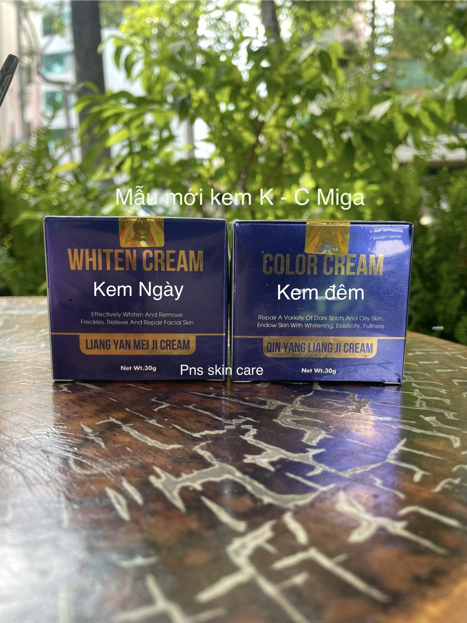 Bộ kem nám tailor made K - C mới Miga