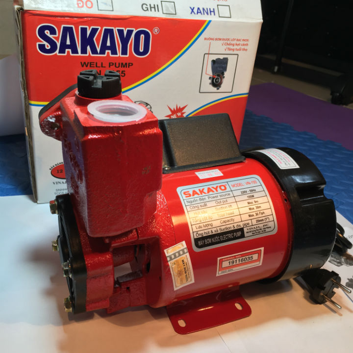 máy bơm nước chân không 155w l máy bơm chân không