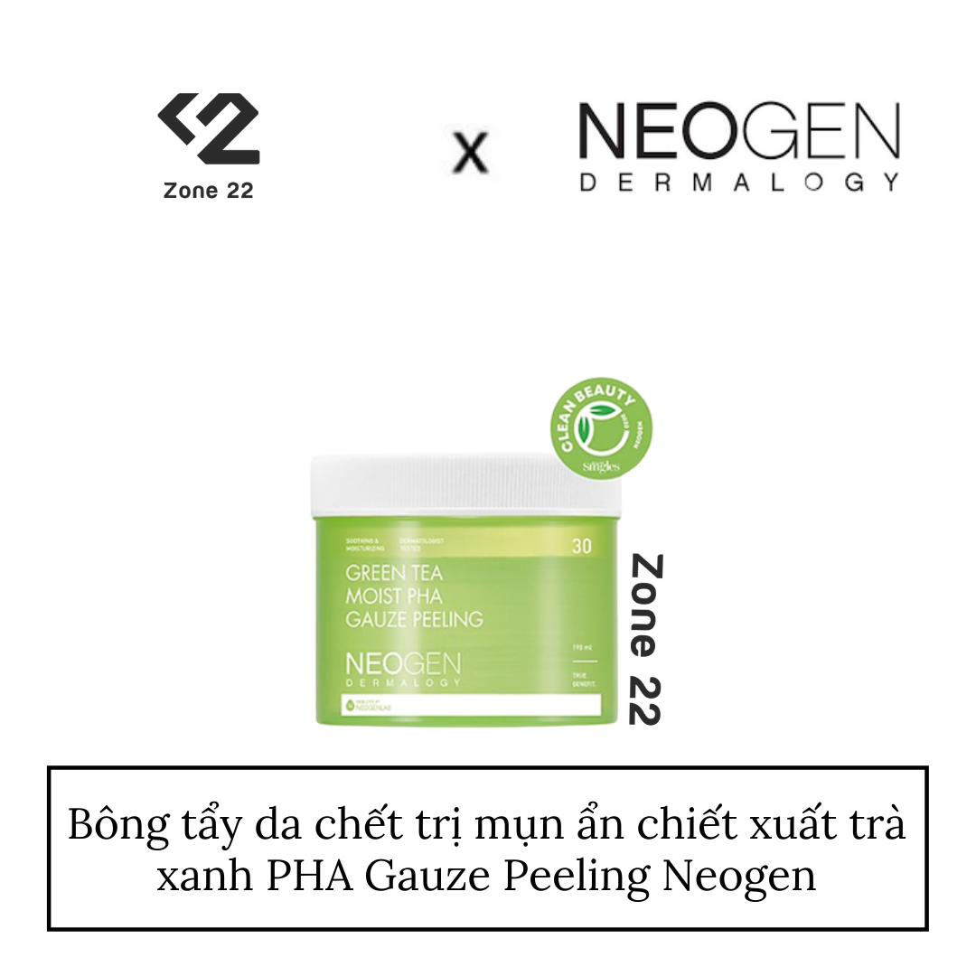 Pad tẩy da chết neogen dermalogy pha 30 miếng