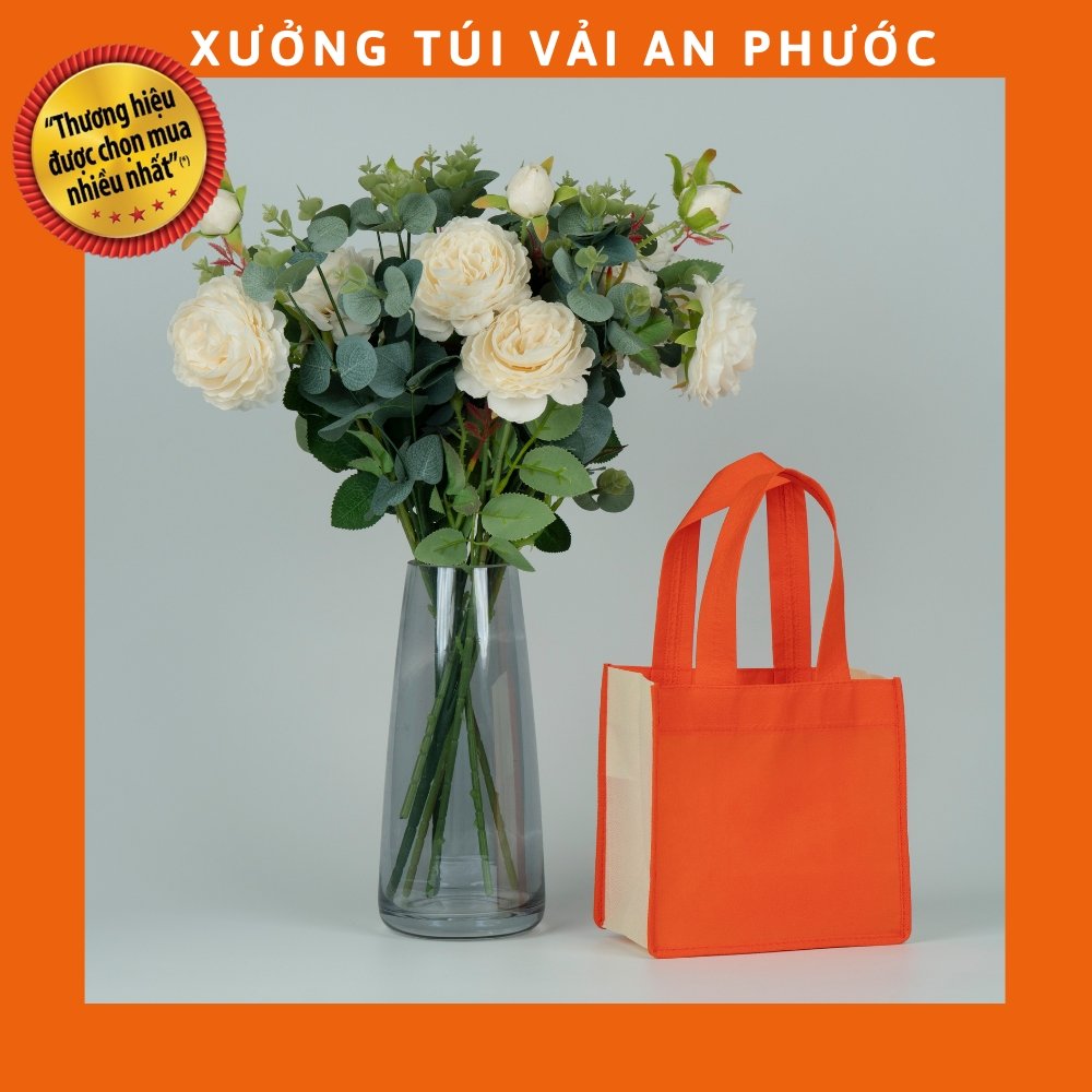 "GIÁ XƯỞNG" Túi Vải Không Dệt Mini - Kích thước 15*15*8cm - Mã hàng A14 - Đựng Mỹ Phẩm Phụ Kiện,Trang Sức Siêu Dễ Thương