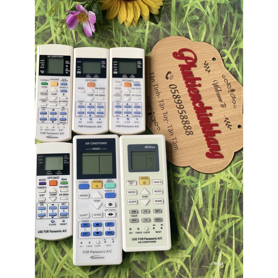 🎀🎀 Điều khiển điều hòa Panasonic - Remote máy lạnh panasonic