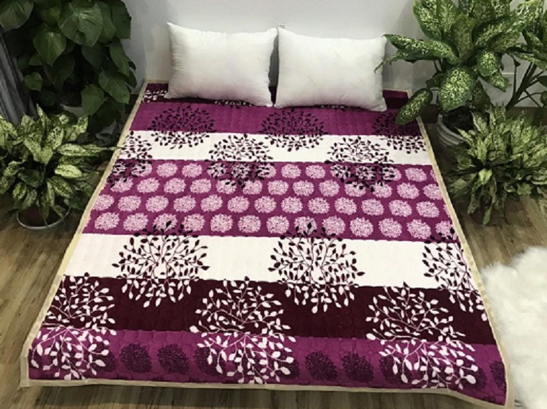 (FreeShip MAX) Thảm trải giường, trải sàn, thảm nỉ nhung trải giường, thảm nhung đa năng, thảm trải giường 3 lớp 1m4x2m