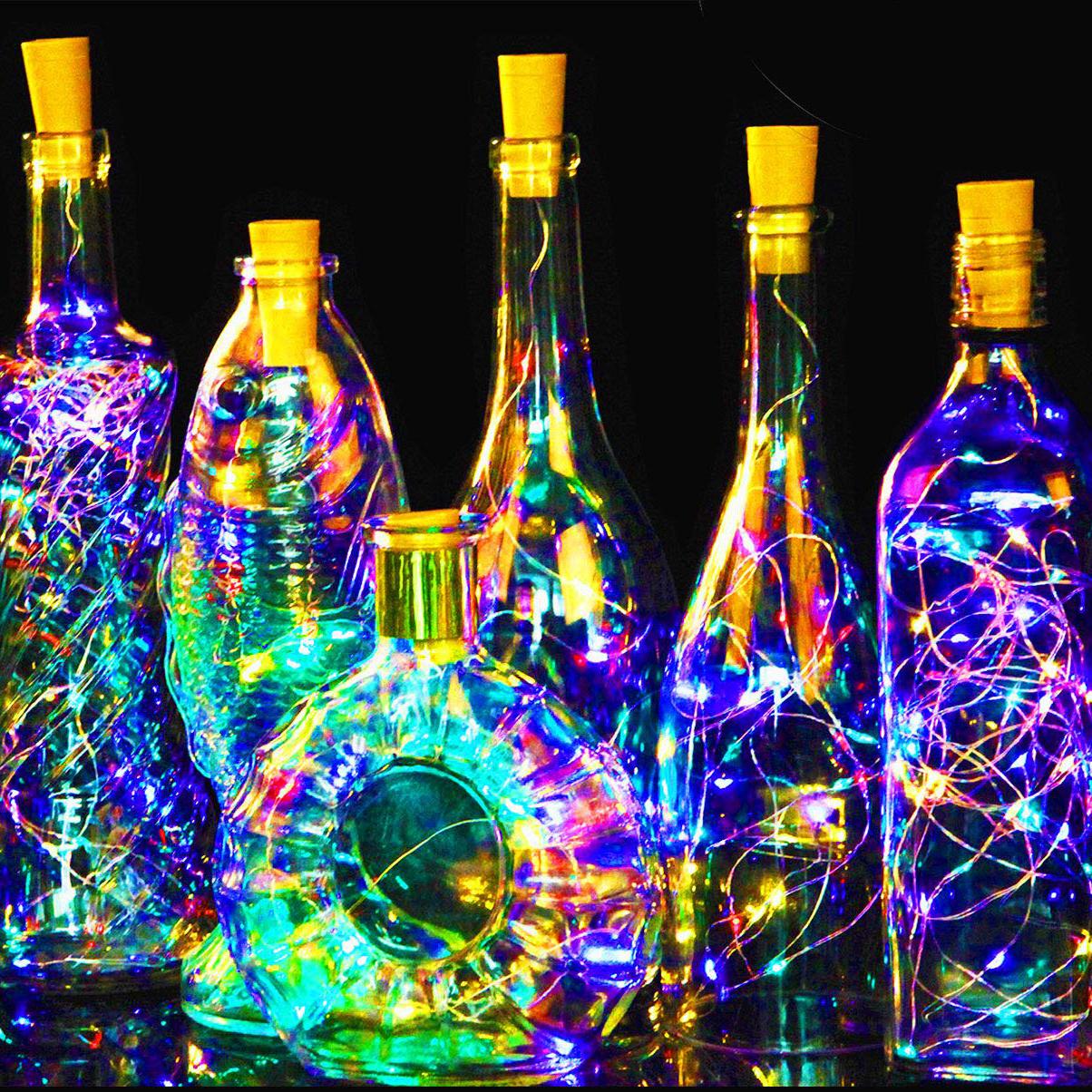 [HCM]Đèn LED dạng nút chai dài 1m  trang trí các loại chai xinh xắn