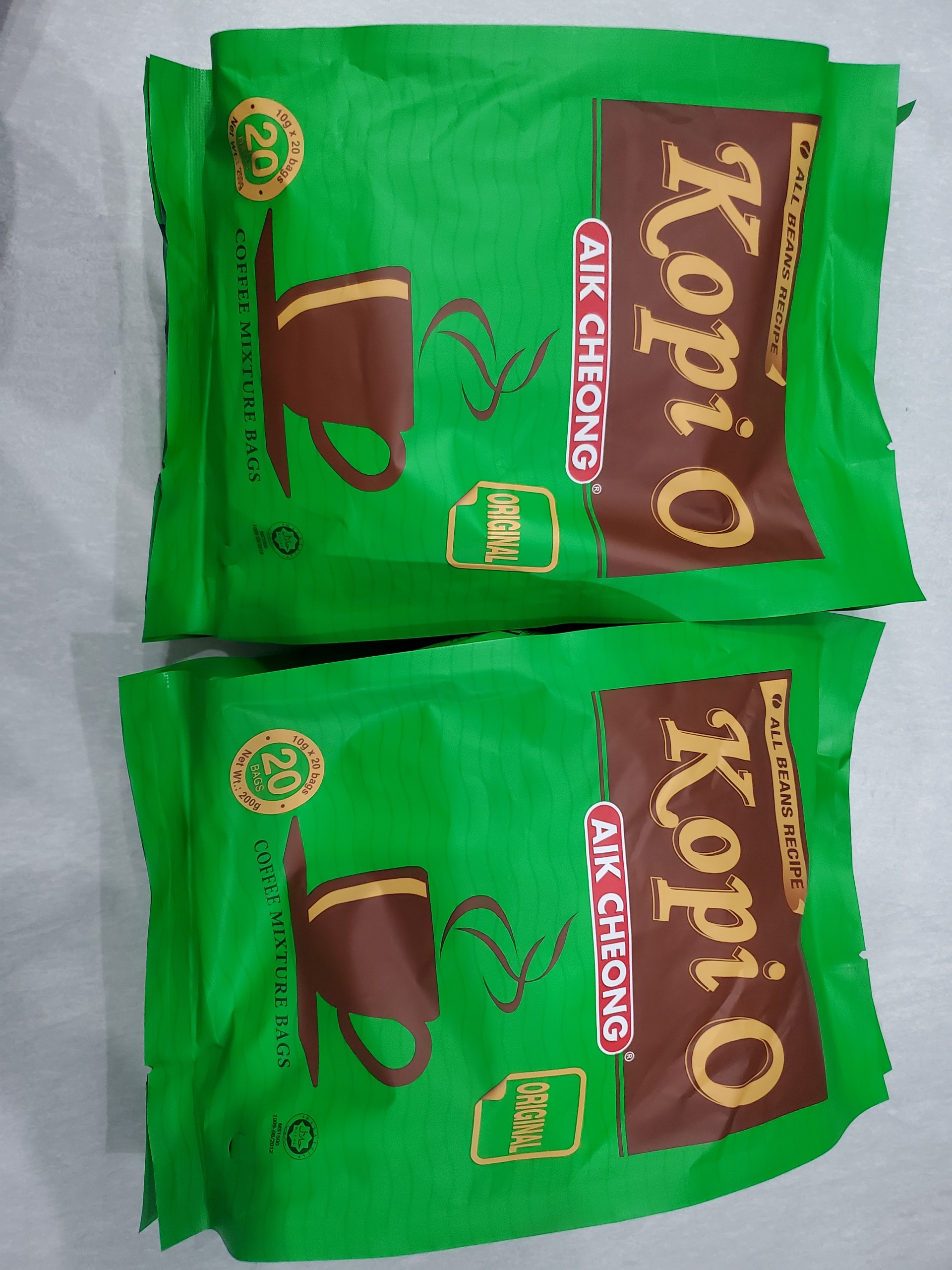 Cà phê kopi o aik cheong vị truyền thống malaysia