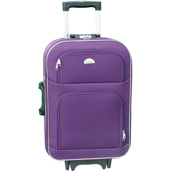 Vali kéo du lịch bi&ti màu tím có nắp - 26 inch