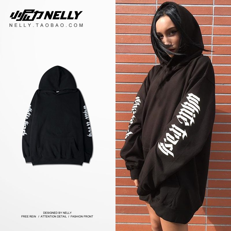 Áo nỉ hoddie lót lông Nelly unisex
